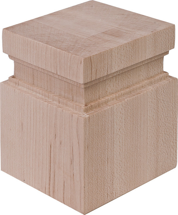 Bunn Foot, 3 5/16 x 3 5/16 x 4"