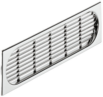 Air Ventilation Grill, Oval Recess, 45 cm² Vent Area