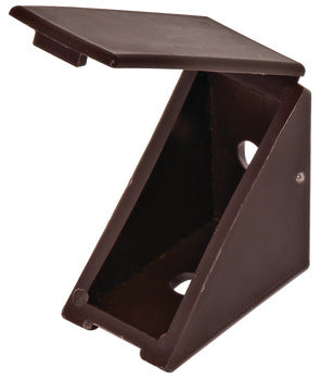 Angle Bracket, with Attached Cover Cap, 19 x 34 x 34 mm