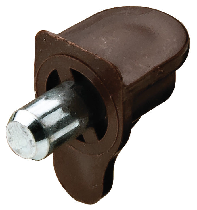 Shelf Support, For wood or glass, plastic, for plug fitting into drill hole Ø 5 mm