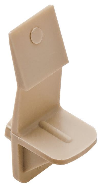 Shelf Support, with Plug and Spring Clip, Ø1/4"