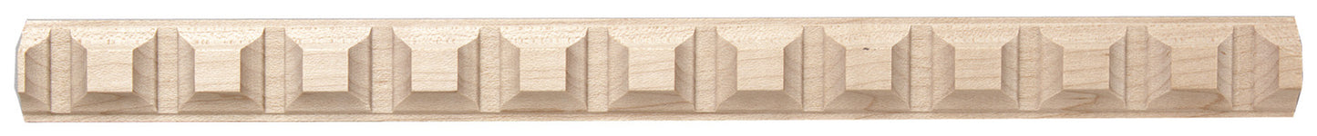 Moulding, Dentil 15/16" x 11/32" x 96" (H x D x L)