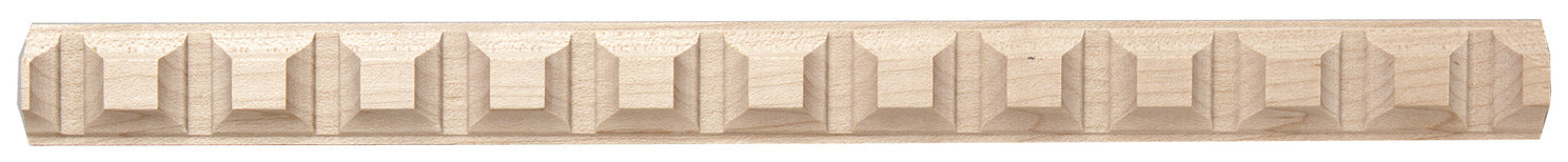 Moulding, Dentil 15/16" x 11/32" x 96" (H x D x L)