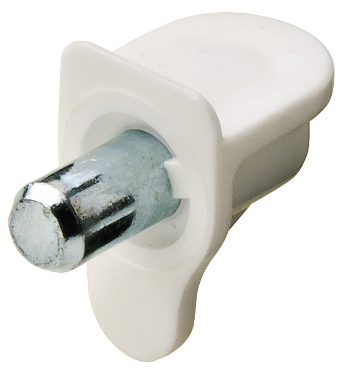 Shelf Support, For wood or glass, plastic, for plug fitting into drill hole Ø 5 mm