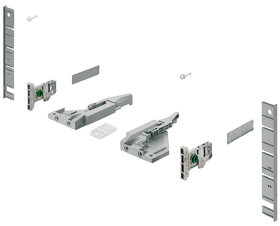 Front Panel Kits for Grass Vionaro, for Side Height: (7 1/4") 185 mm