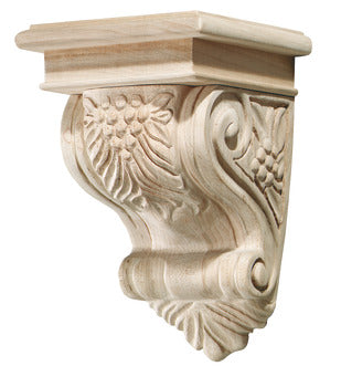 Corbel, 8 7/8" x 5 3/4" x 6 1/16" (H x W x D)