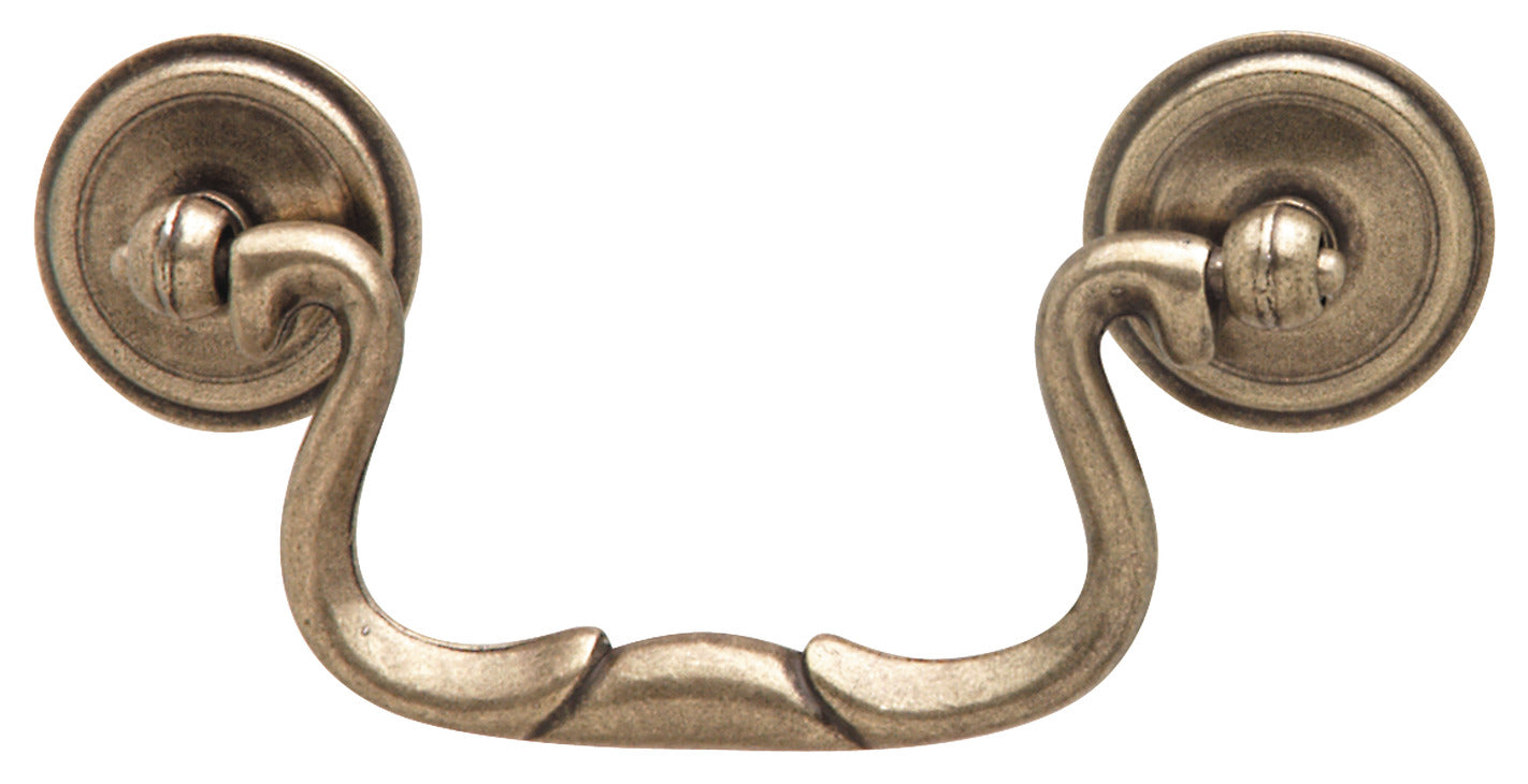 Drop Handle, Antique Brass, Zinc