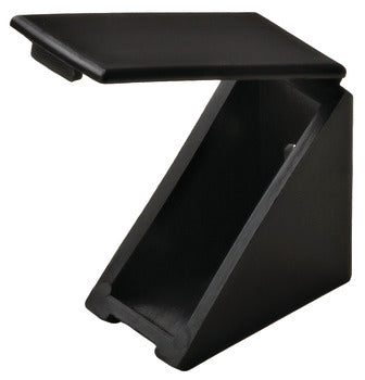 Angle Bracket, with Attached Cover Cap, 19 x 34 x 34 mm