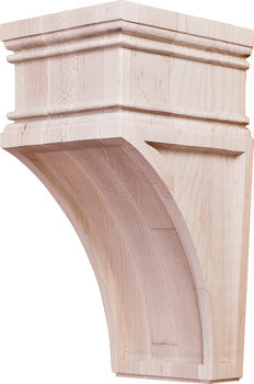Corbel, 9" x 4 1/4" x 5" (H x W x D)
