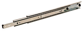 Accuride 3634EC Easy Close Heavy Duty Side/Bottom Mounted Slide, 1" Overtravel, 150 lbs Weight Capacity