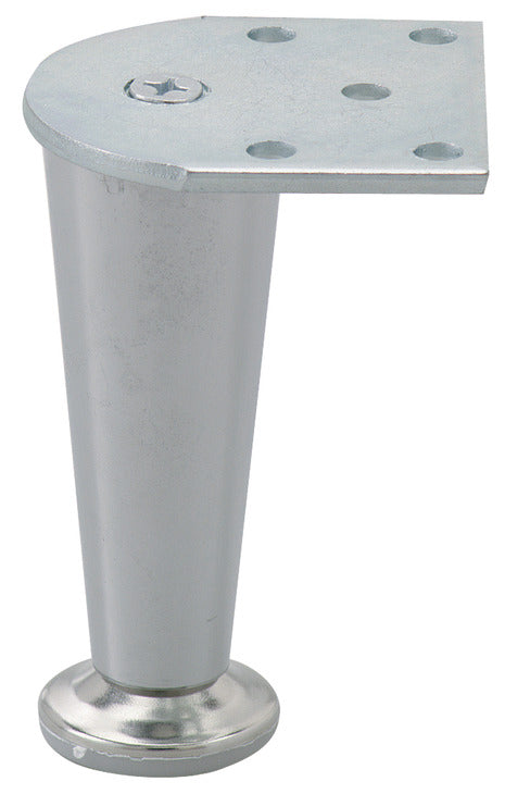 Furniture Foot, Aluminum, 100 mm (4")