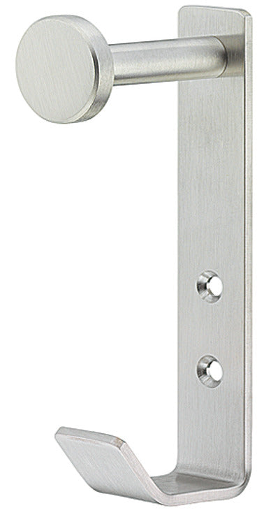 Wardrobe Hook, Stainless steel, with 2 hooks