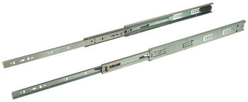 Accuride 3832HDSC Self-Close Heavy Duty, Telescopic Side Mounted Cam Adjust Slide, Full Extension, 100 lbs Weight Capacity