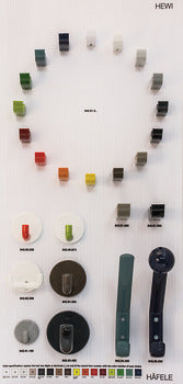 Decorative Hardware Display Board, White