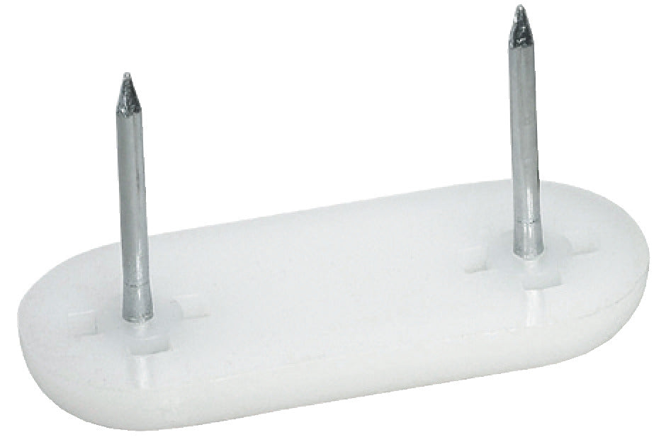 Furniture Glide, Two Nail, height 5 mm, Knock-in