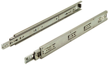 Accuride 3834 Telescopic Side Mounted Cam Adjust Slide, 1" Overtravel, 90 lbs Weight Capacity