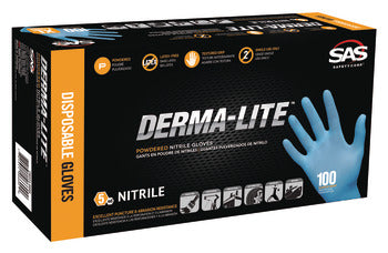 Disposable Gloves, Thin Nitrile, 5 mil, Powder-Free