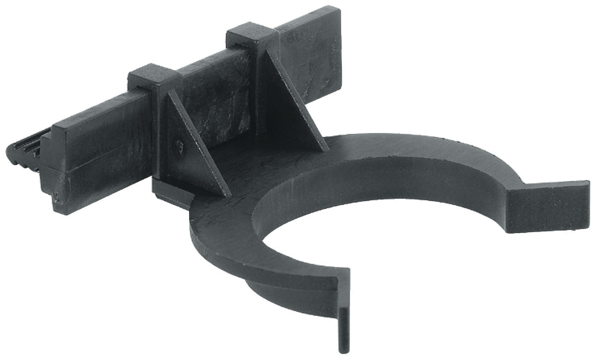 Plinth Panel Clip, for Ø78 mm Adjustment Foot/Tube, Groove Mounted