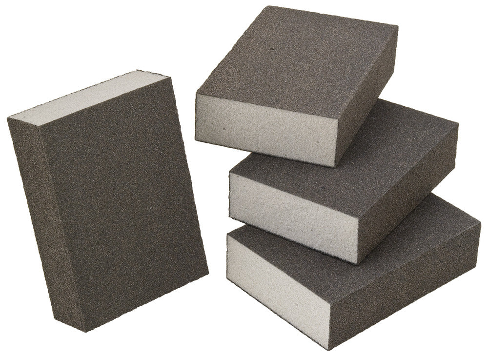 Foam Sanding Sponge, Four-Sided