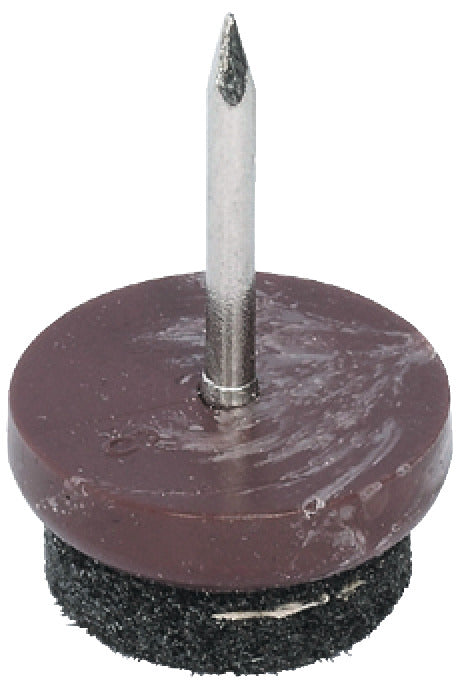 Furniture Glide, with Felt Pad, Knock-in, 9 mm