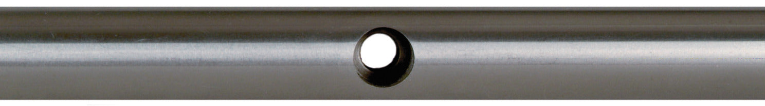 Upper Track, Solid Stainless Steel Rod, Pre-Drilled
