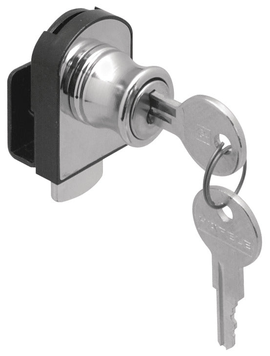 Glass Door Lock, Non-Bore, Vertical Installation