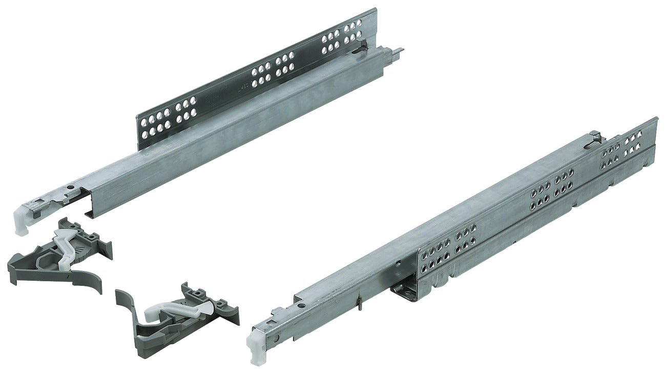 Salice A6557 Futura Push Slide, for Frameless, Full Extension, 50 lbs