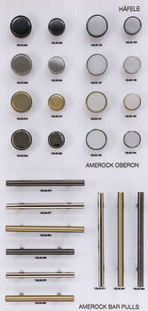 Decorative Hardware Display Board, White