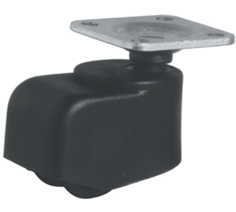 Enclosed wheel caster, Load bearing capacity 75 kg, free running