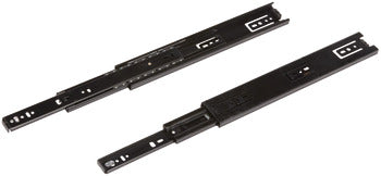 Accuride 3834 Telescopic Side Mounted Cam Adjust Slide, 1" Overtravel, 90 lbs Weight Capacity