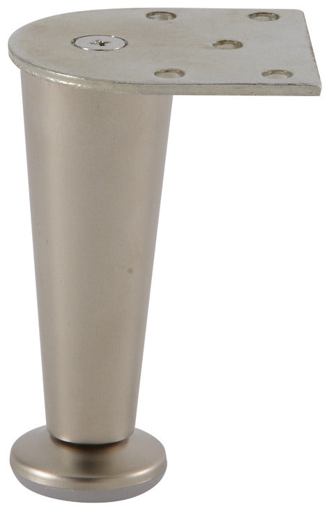 Furniture Foot, Aluminum, 100 mm (4")