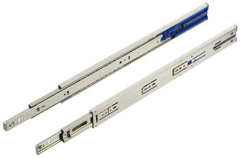 Accuride 3832TR Touch Release, Telescopic, Side Mounted Cam Adjust Slide, Full Extension, 100 lbs Weight Capacity
