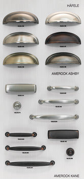 Decorative Hardware Display Board, White