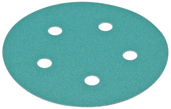 Abrasive FilmBac Disc, 5" Premium, Aluminum Oxide, Hook-N-Loop