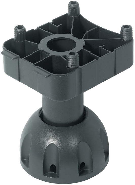Square Mounting Plate, for Ø78 mm Adjustment Foot/Tube