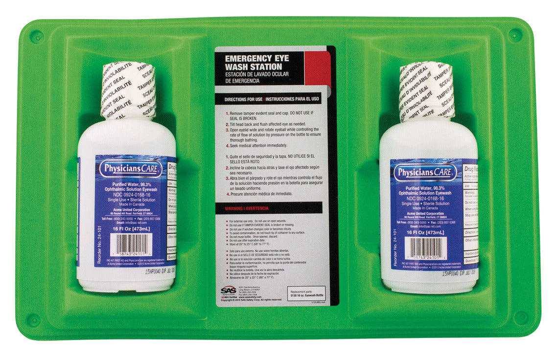 Personal Emergency Eye Wash Station