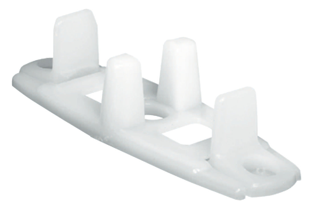 Double Guide, for screw fixing, 2-piece