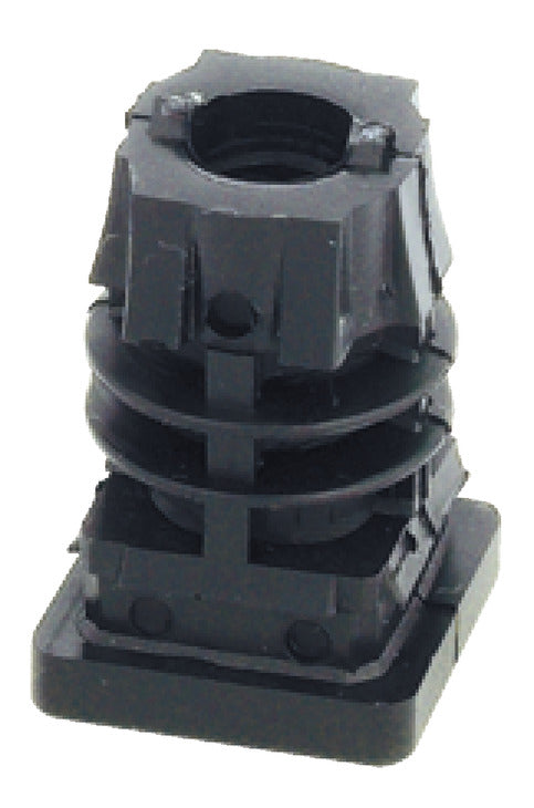 Glide, for Press-Fitting into Square Tubes
