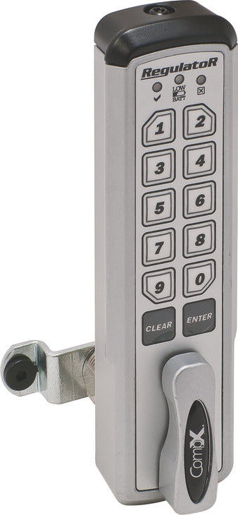 Regulator Keypad Lock, Manual Locking