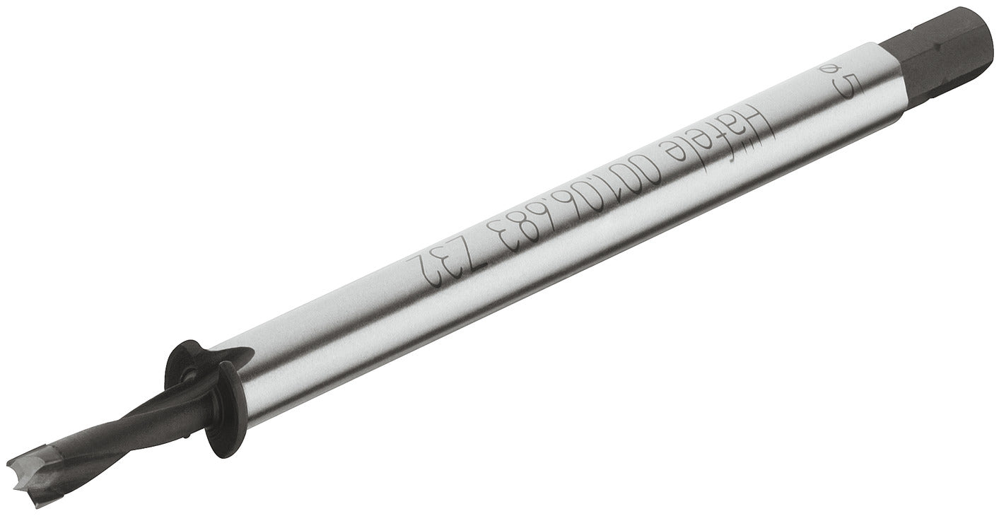 HM wood twist drill bit, Total length 130 mm, shank âˆ… 8 mm