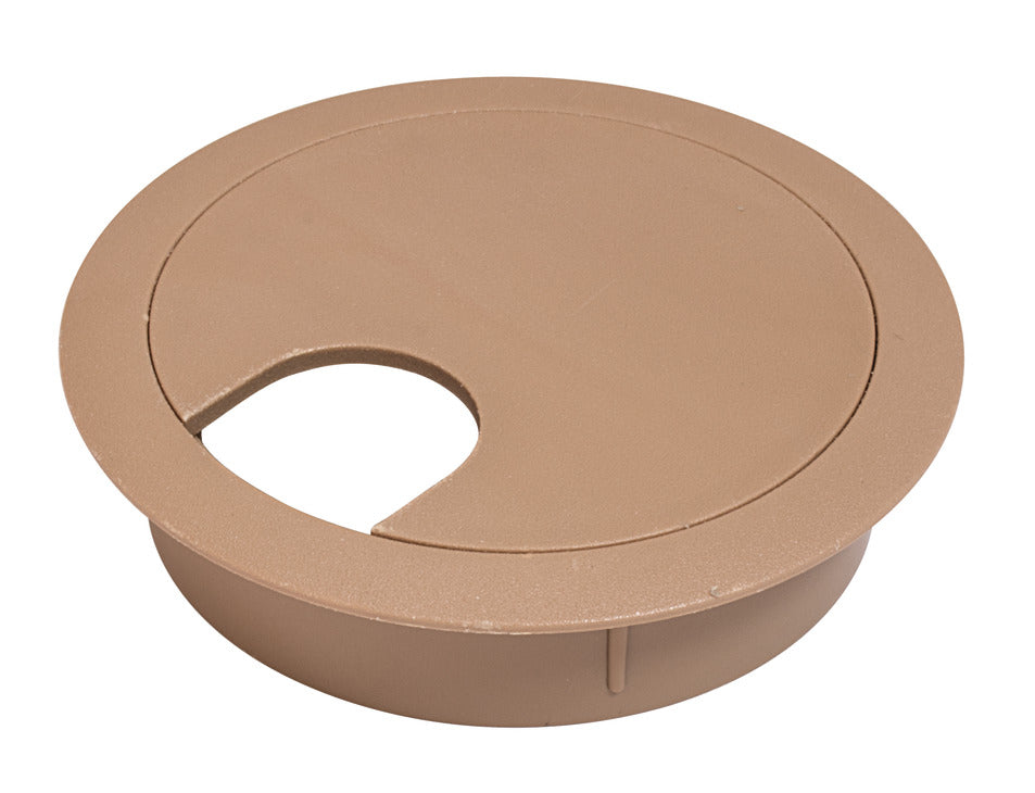 Cable Grommet, Two-Piece, Round, Ø2 1/2"