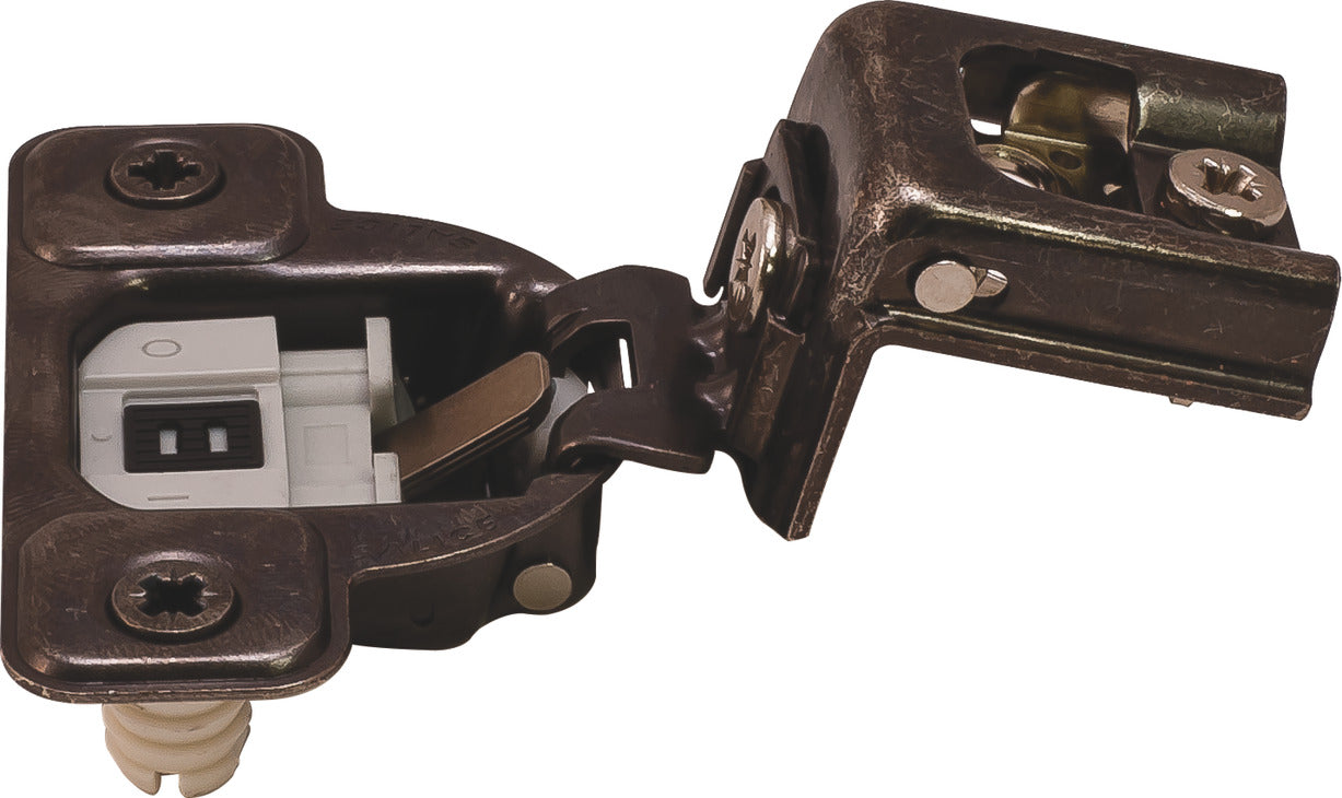 Concealed Hinge, Salice Excentra 2-Cam, 106° Opening Angle, Soft Close, 1 1/4" Overlay