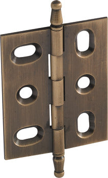 Decorative Butt Hinge, Mortise, Minaret Finial