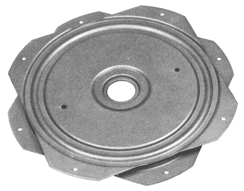 Turntable, Unfinished Steel