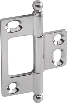 Decorative Butt Hinge, Non-Mortise, Ball Finial