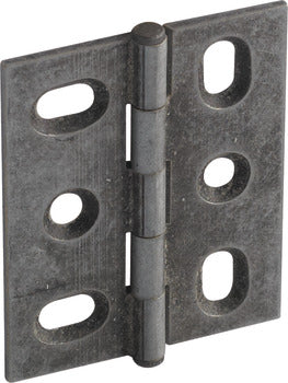 Decorative Butt Hinge, Mortise, Button Finial
