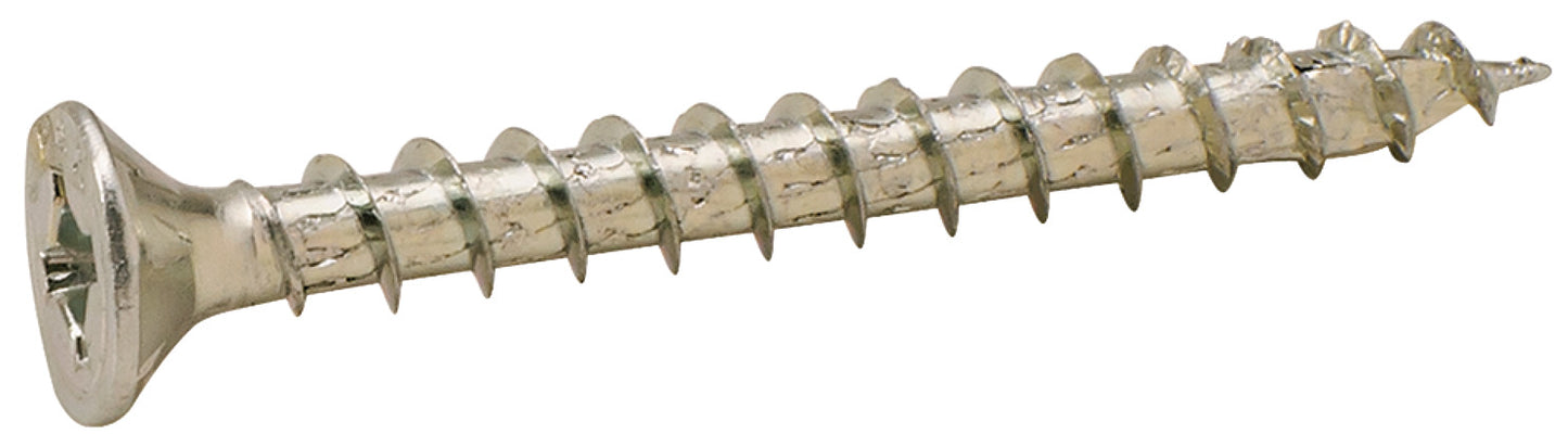 Spax® Screw, Flat Countersunk Head with Uni-Drive, Zinc-Plated