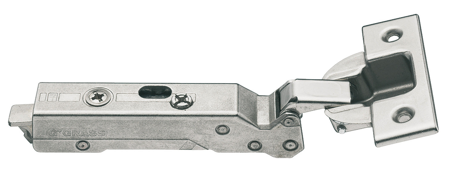 Concealed hinge, Tiomos 120°, overlay, for â€“45° corner applications
