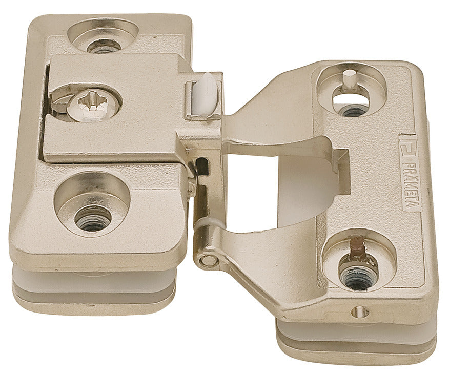Glass Door Hinge, Aximat®, 270° Opening Angle, Glass to Glass, Inset
