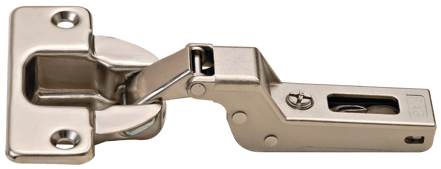 Concealed Thick Door Hinge, Salice, 94° Opening Angle, Half Overlay